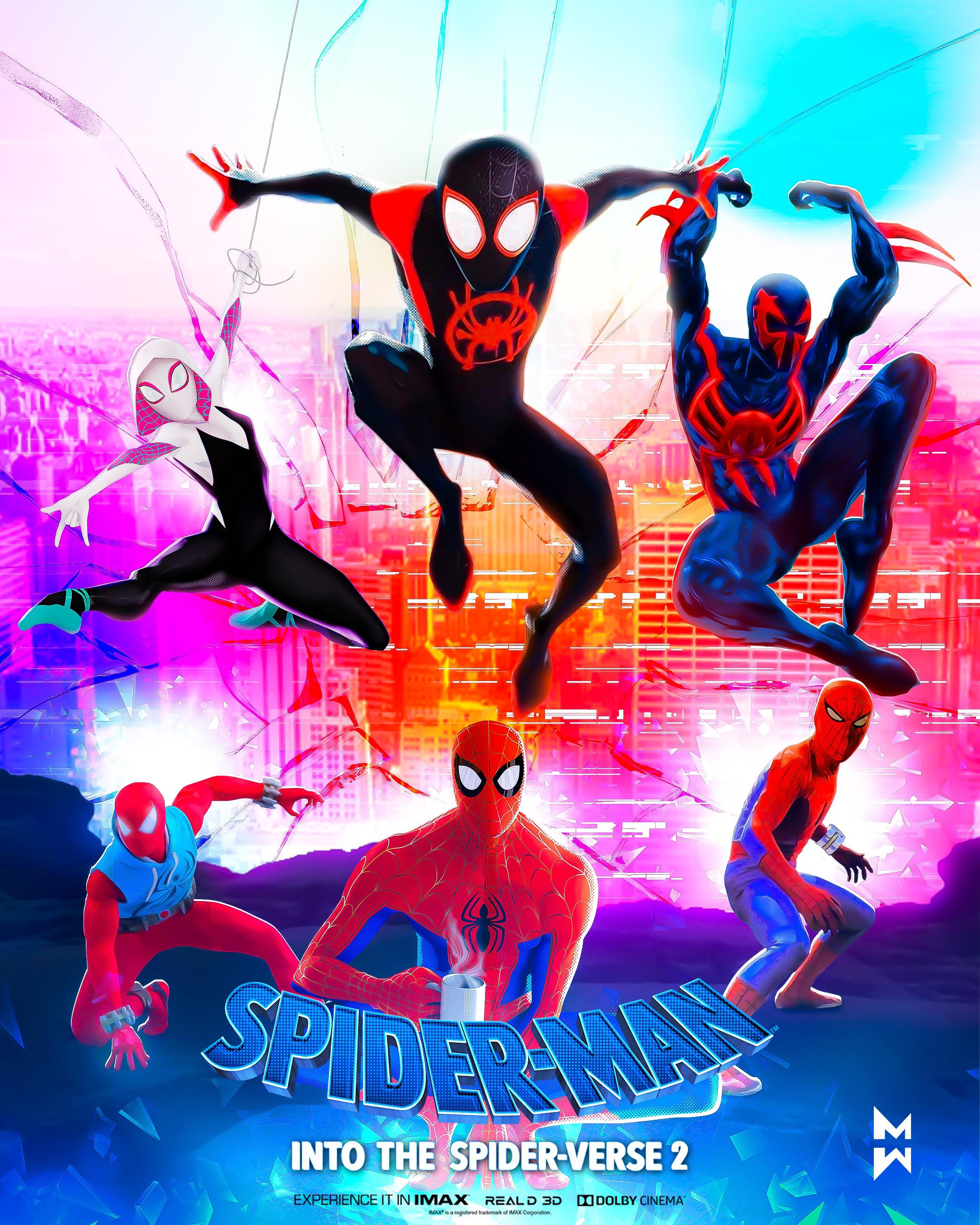 into the spiderverse 2 poster